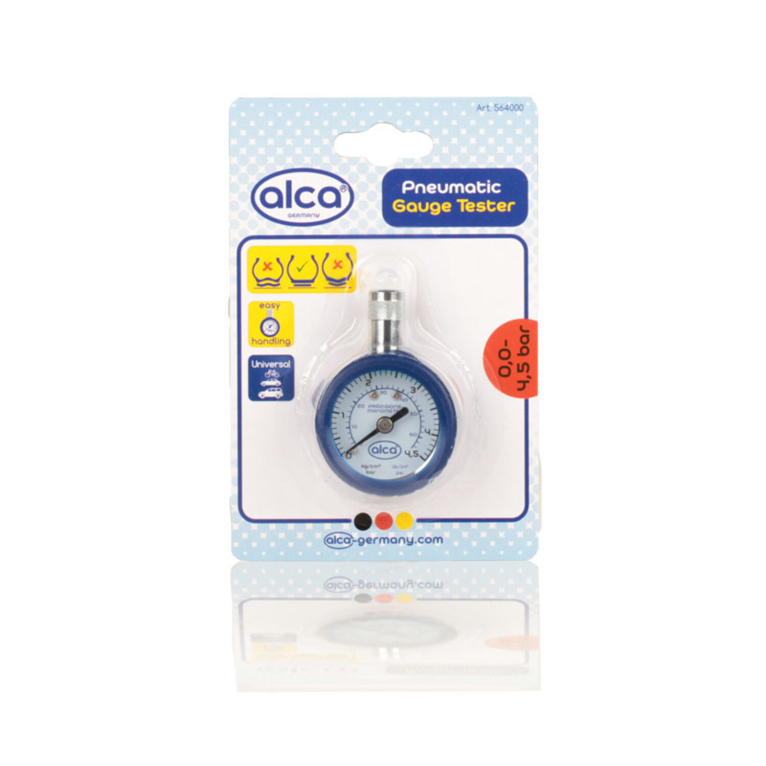 ALCA Tester, dæktryk 564000