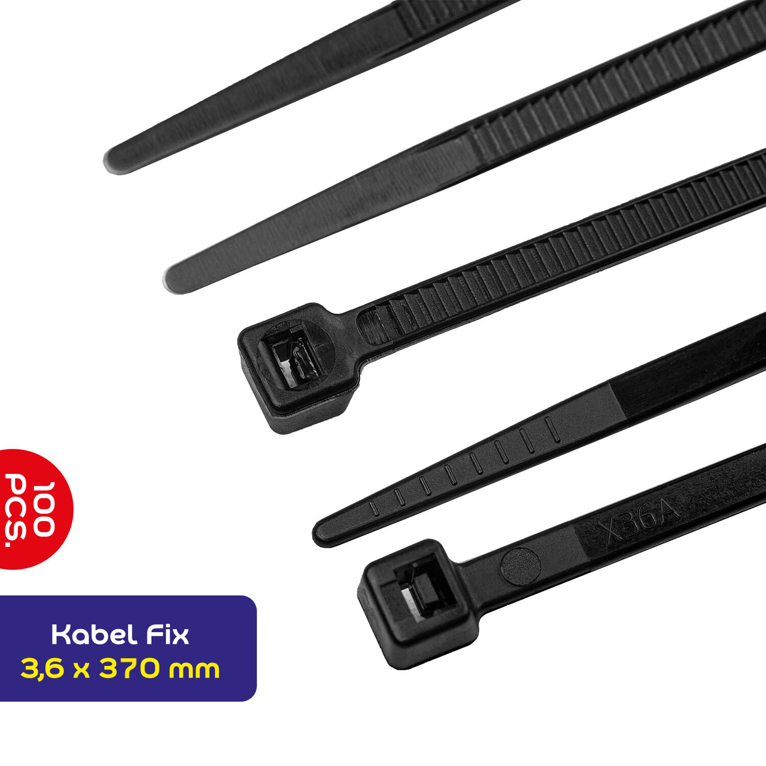 ALCA Sortiment, kabelstrips 614370