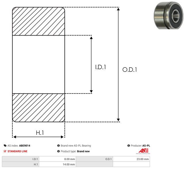 AS-PL Leje abe9014 for MITSUBISHI