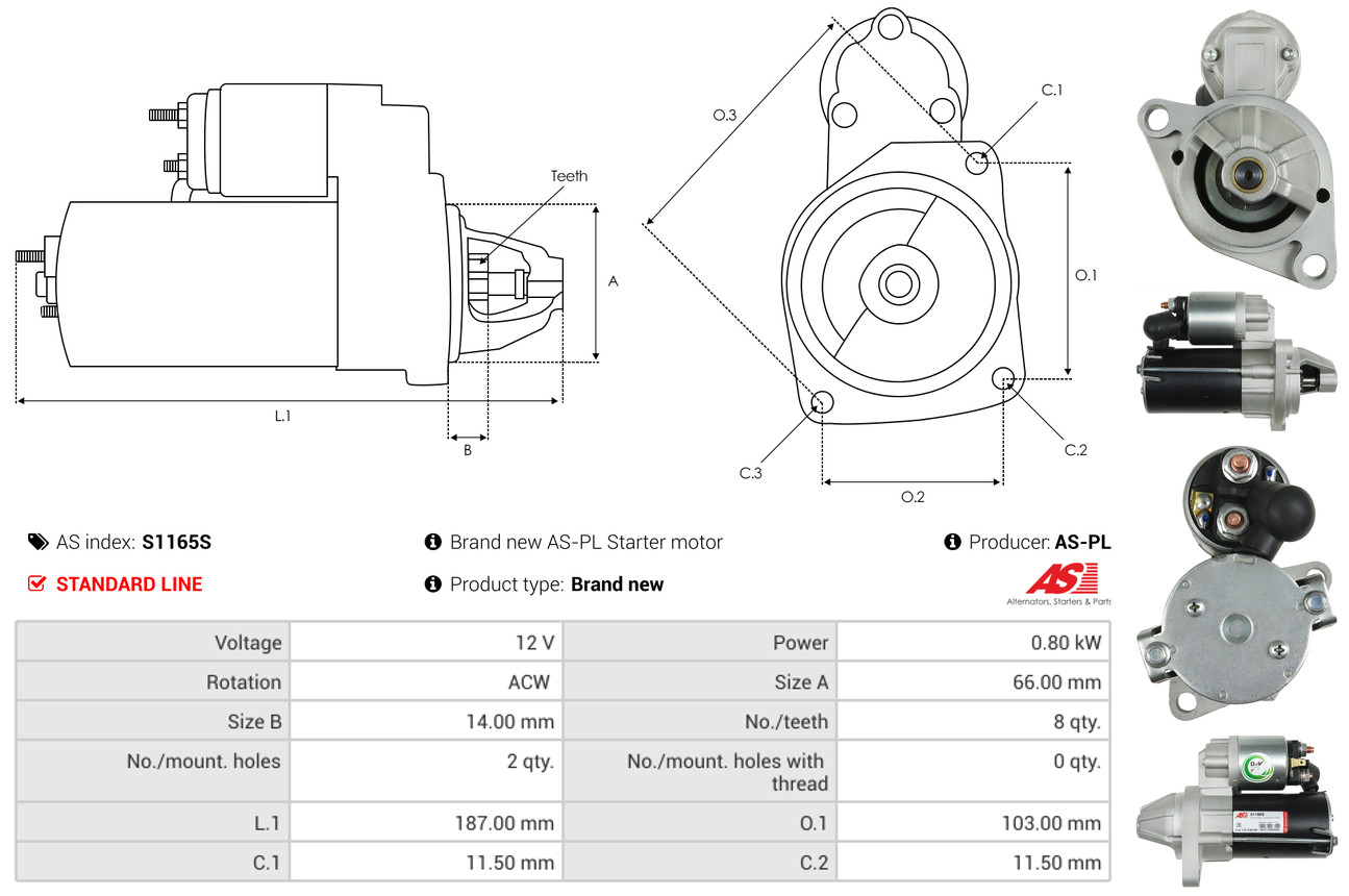 AS-PL s1165s for YAMAHA