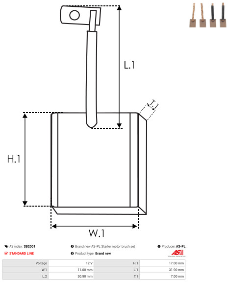 AS-PL sb2001 for NISSAN