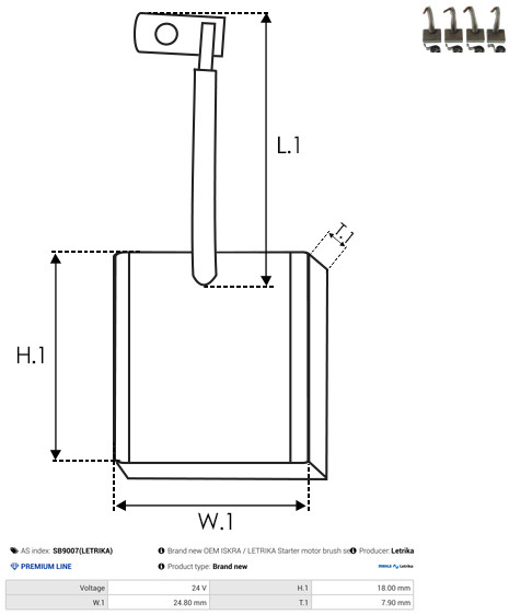 AS-PL sb9007letrika