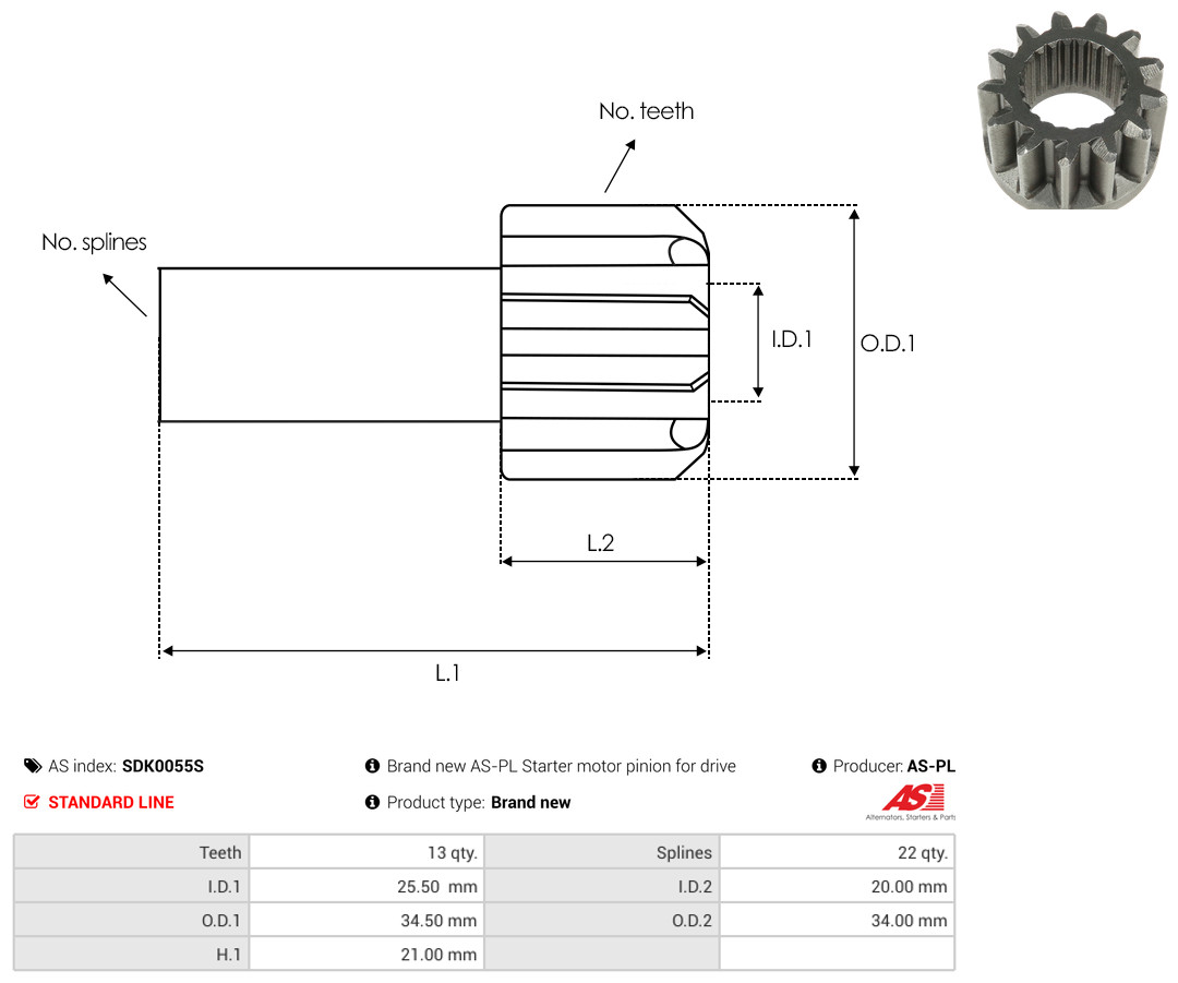 AS-PL sdk0055s