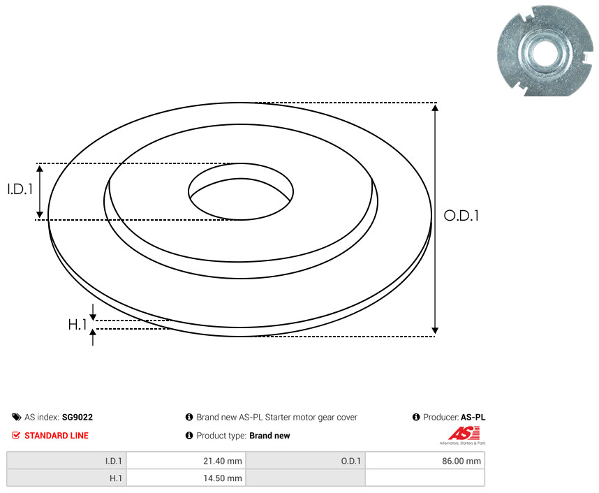 AS-PL sg9022 860mm