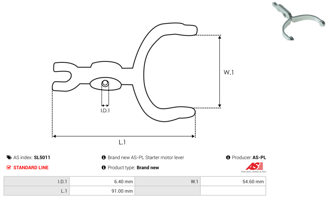 AS-PL sl5011 for MAZDA FORD MITSUBISHI NISSAN