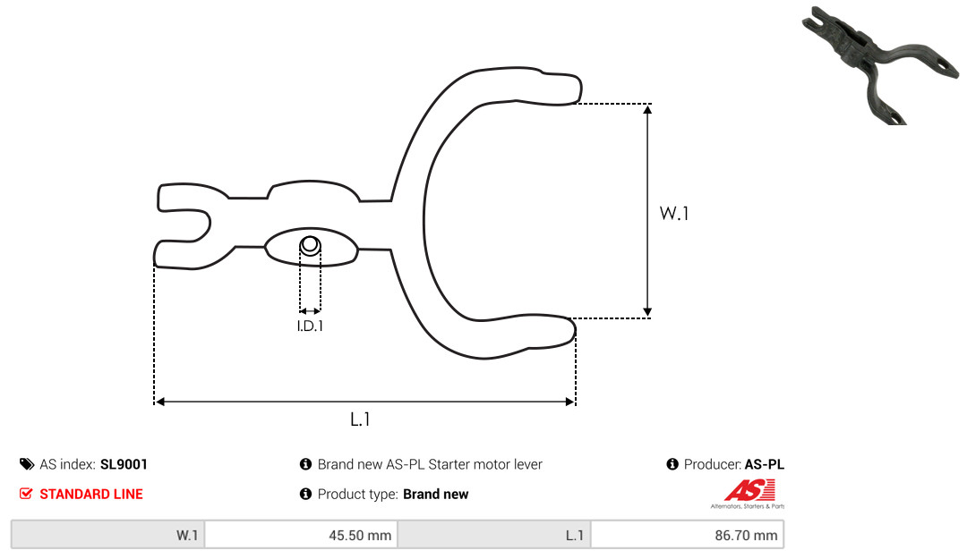 AS-PL sl9001 for FORD