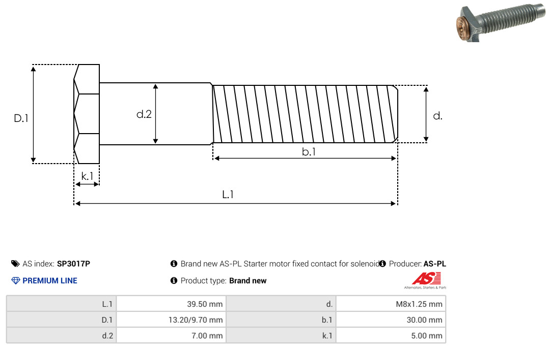 AS-PL sp3017p