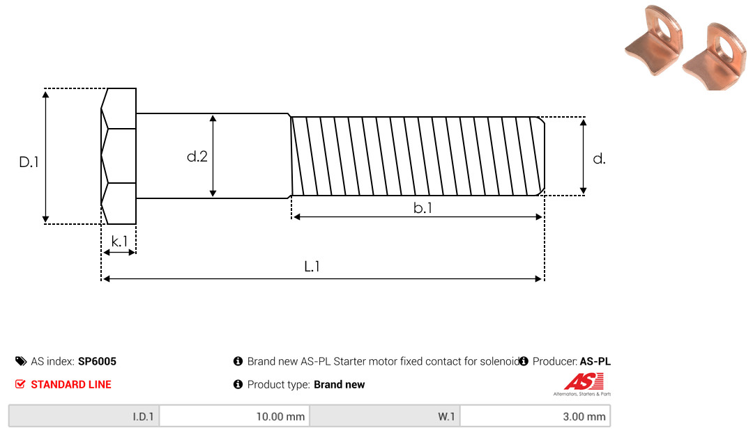 AS-PL sp6005 for TOYOTA