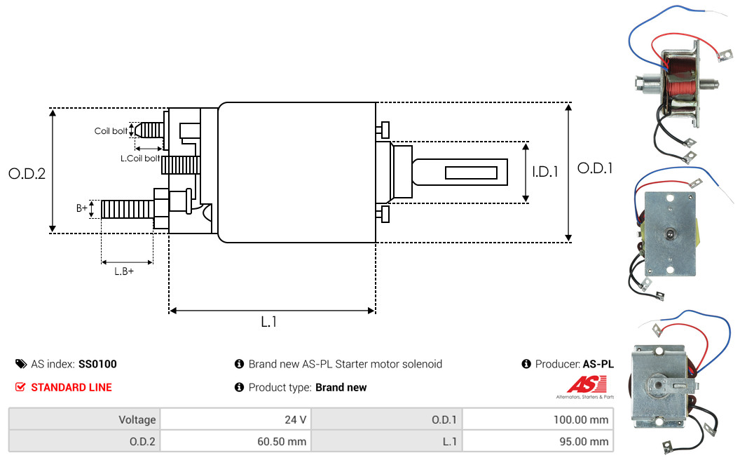 AS-PL ss0100 for FIAT MERCEDES-BENZ