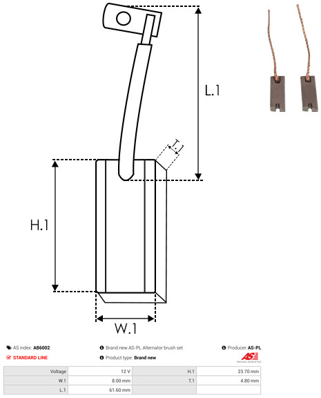 AS-PL ab6002 for TOYOTA