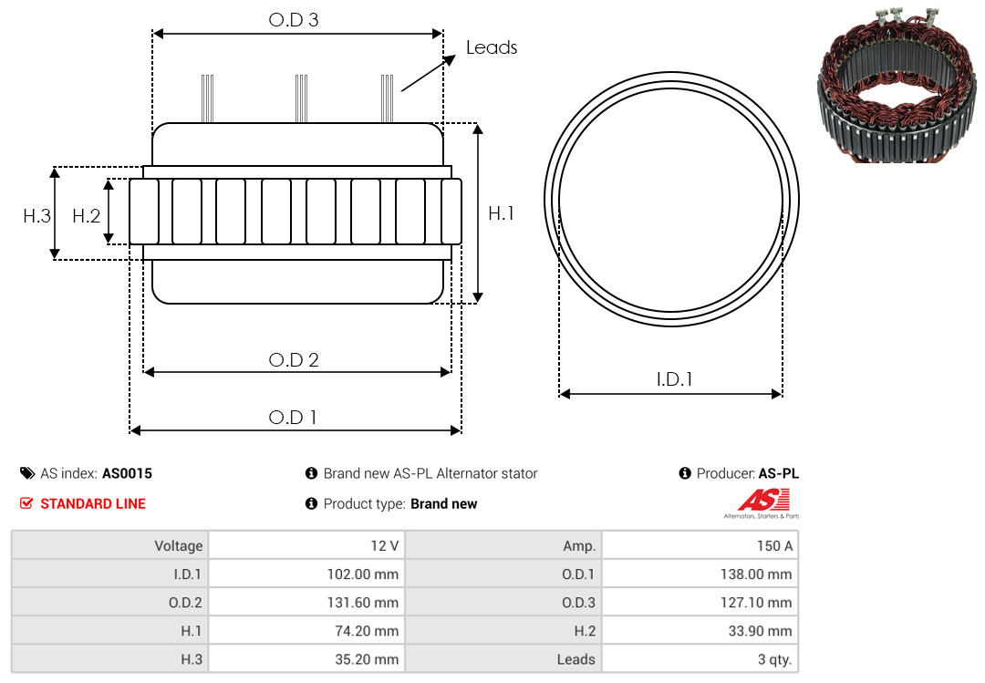 AS-PL as0015 for VW