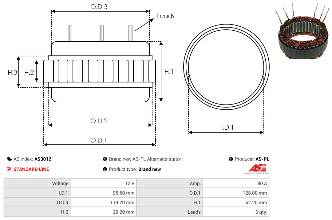 AS-PL as3012