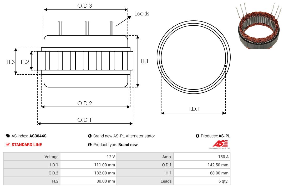 AS-PL as3044s
