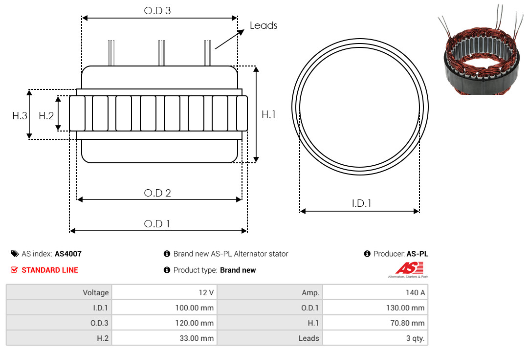 AS-PL as4007