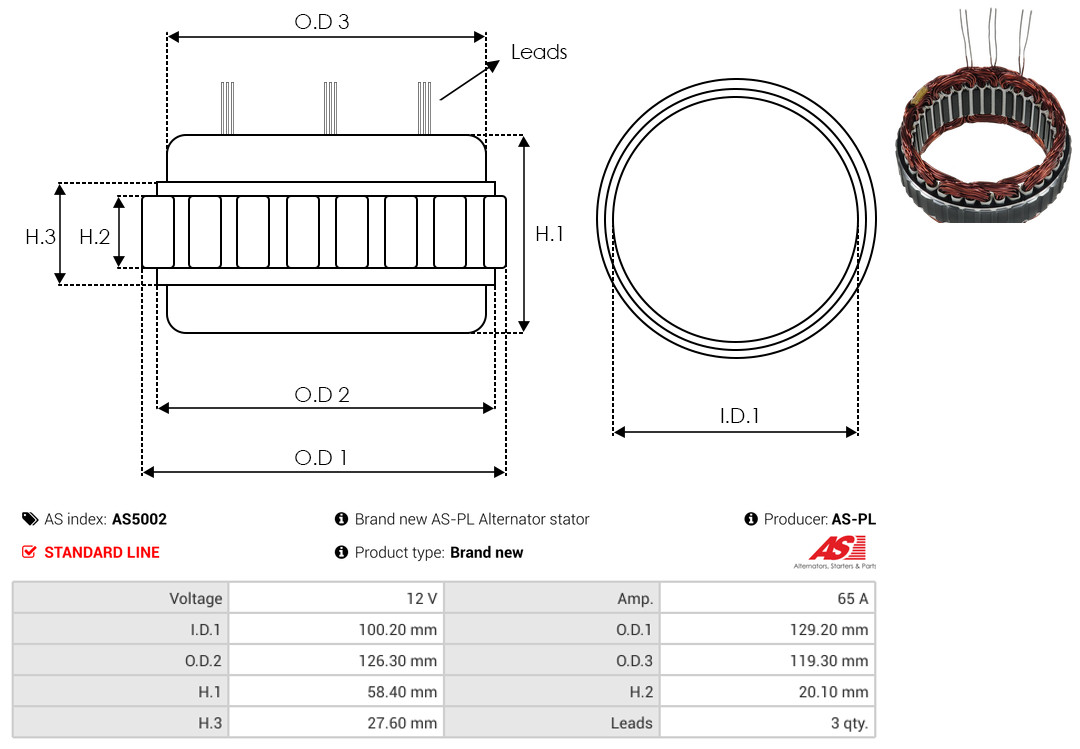AS-PL as5002 for MITSUBISHI
