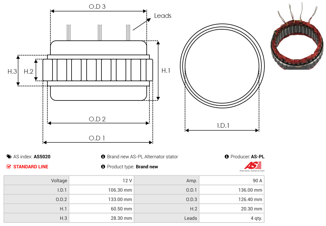 AS-PL as5020