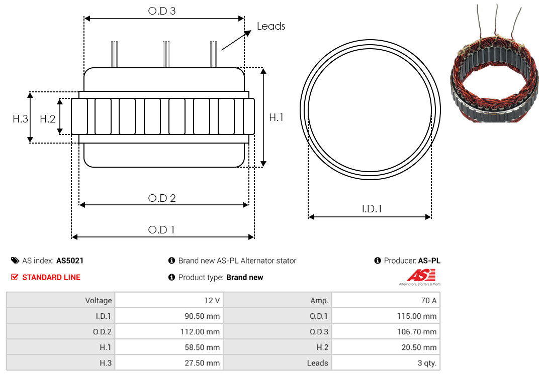 AS-PL as5021