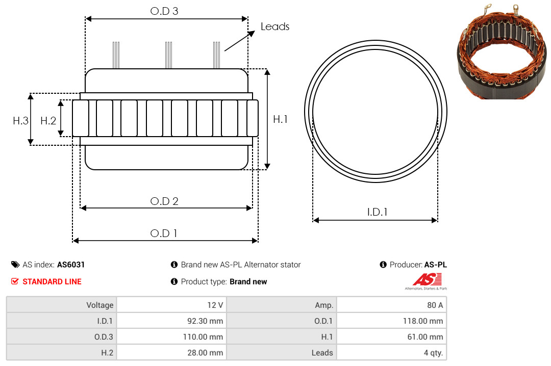 AS-PL as6031