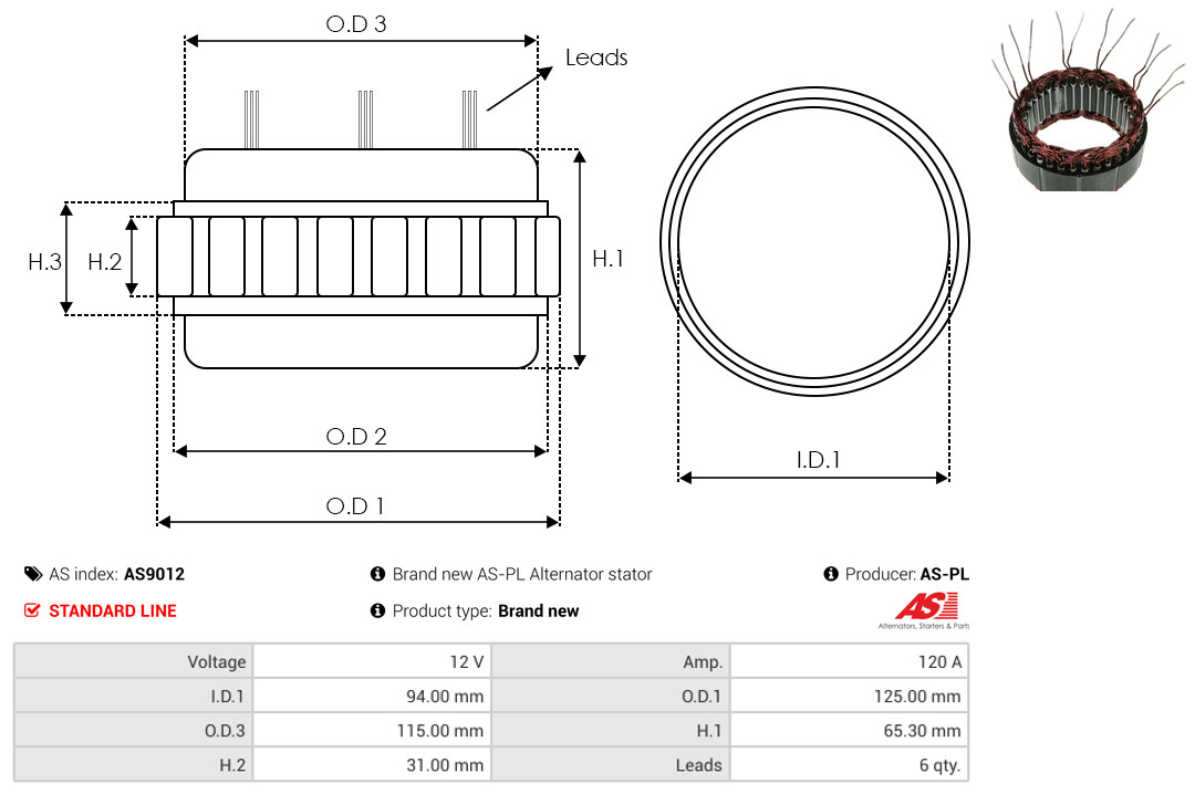 AS-PL as9012