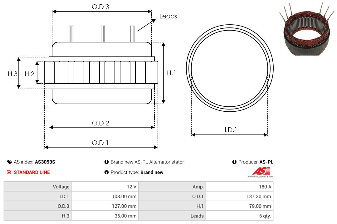AS-PL AS3053S