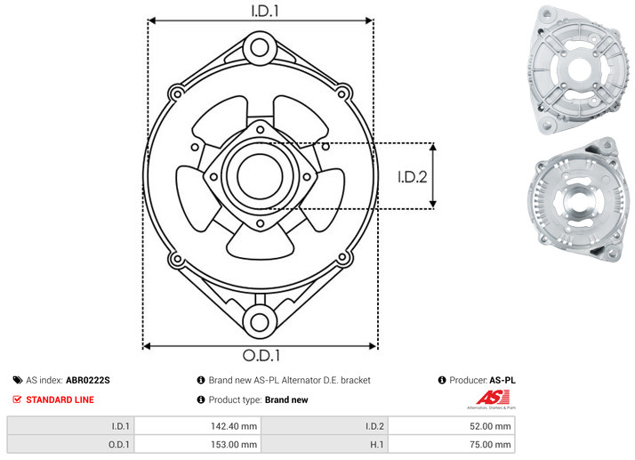 AS-PL abr0222s 1530mm