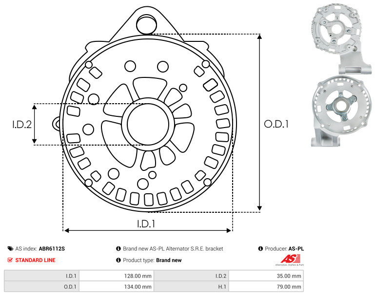 AS-PL abr6112s 1340mm
