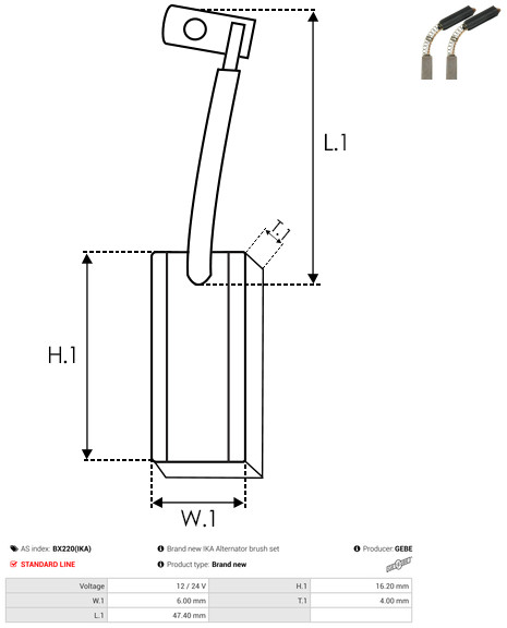 AS-PL bx220ika for VW