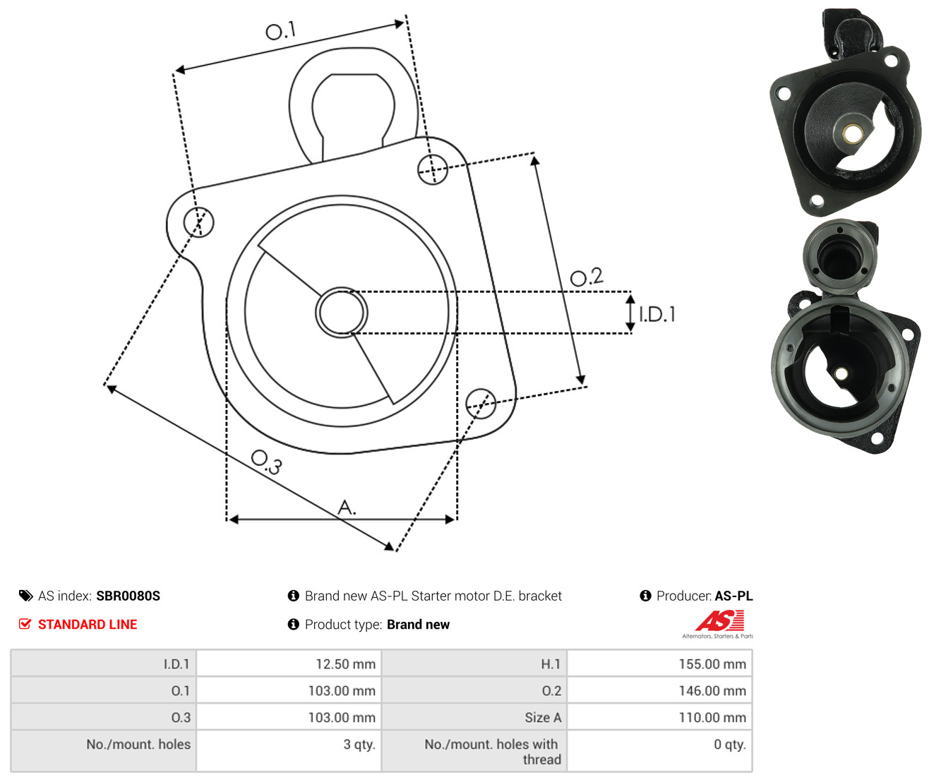 AS-PL sbr0080s for FIAT