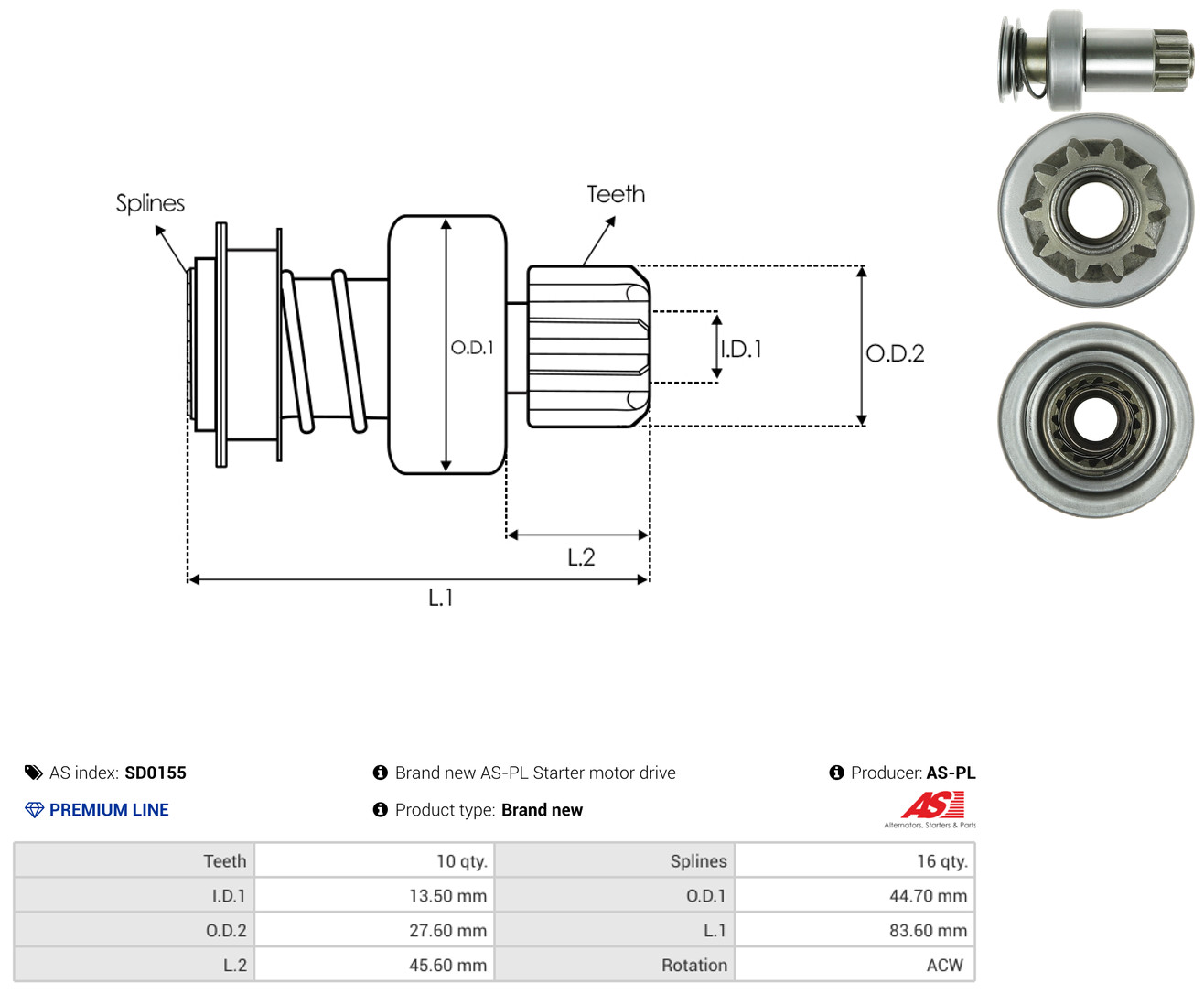 AS-PL sd0155 for VW