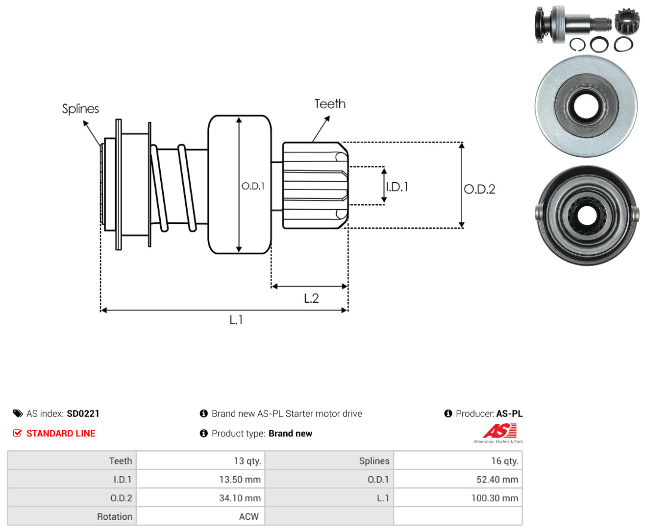 AS-PL sd0221 for VW