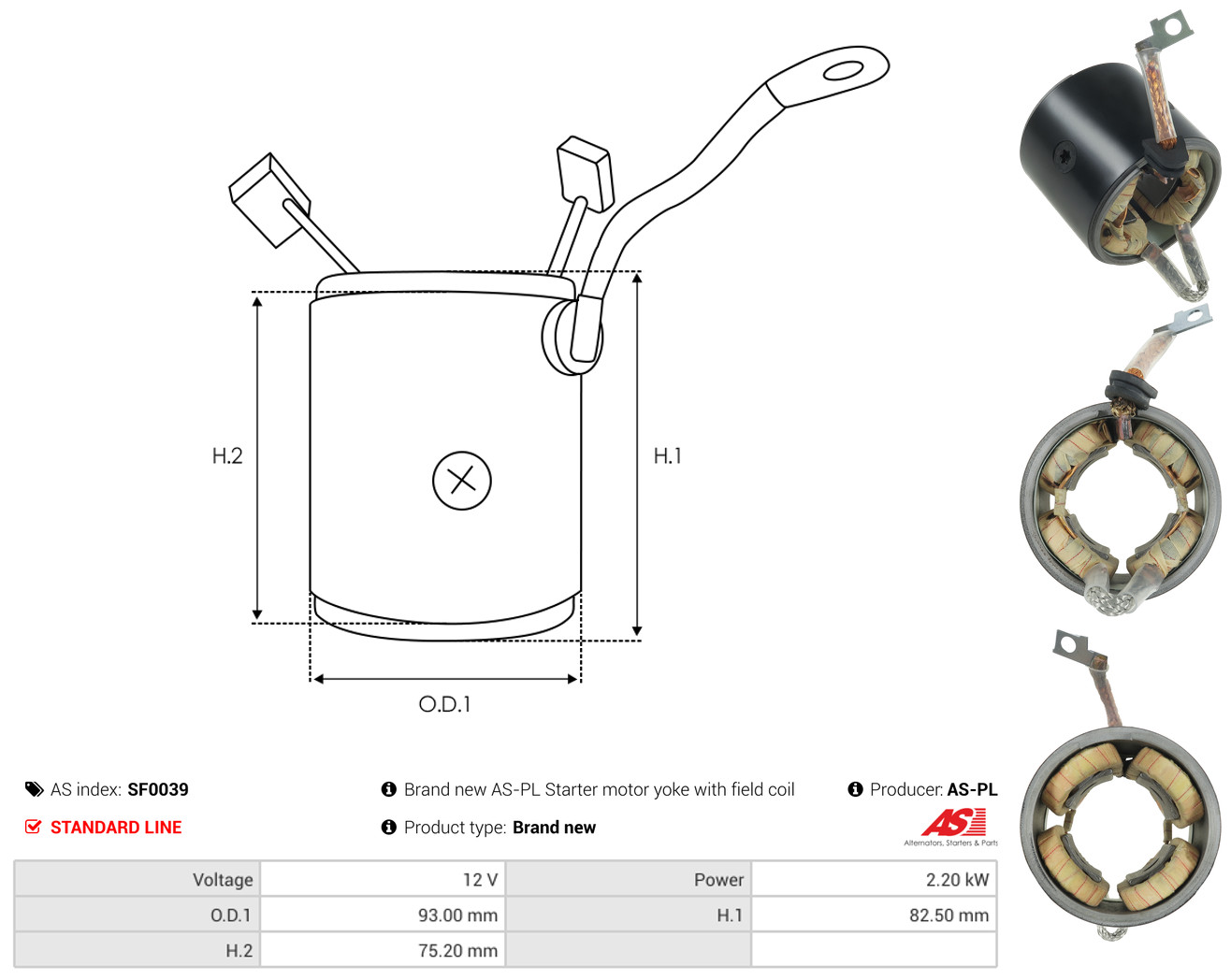 AS-PL sf0039 930mm