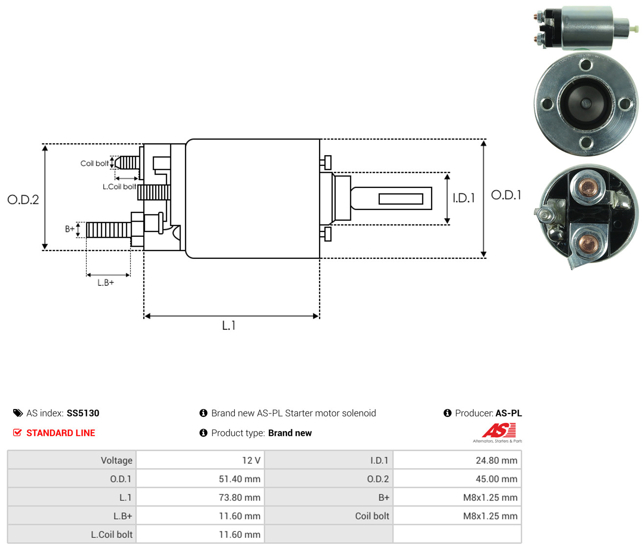 AS-PL ss5130 for NISSAN