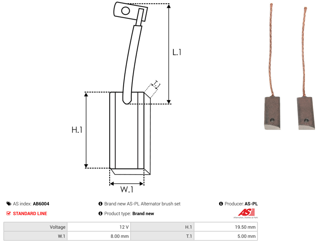 AS-PL ab6004 for TOYOTA
