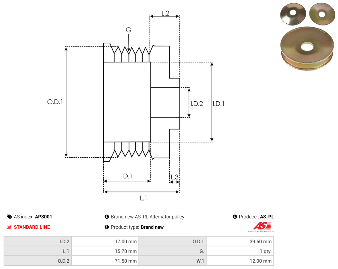 AS-PL ap3001