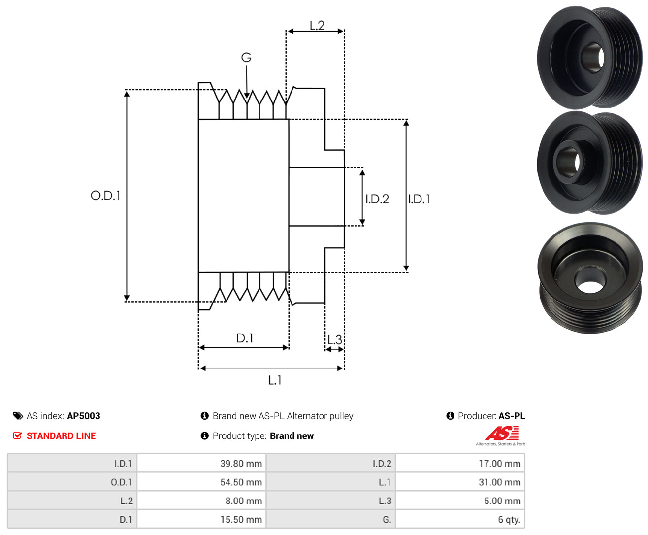 AS-PL ap5003