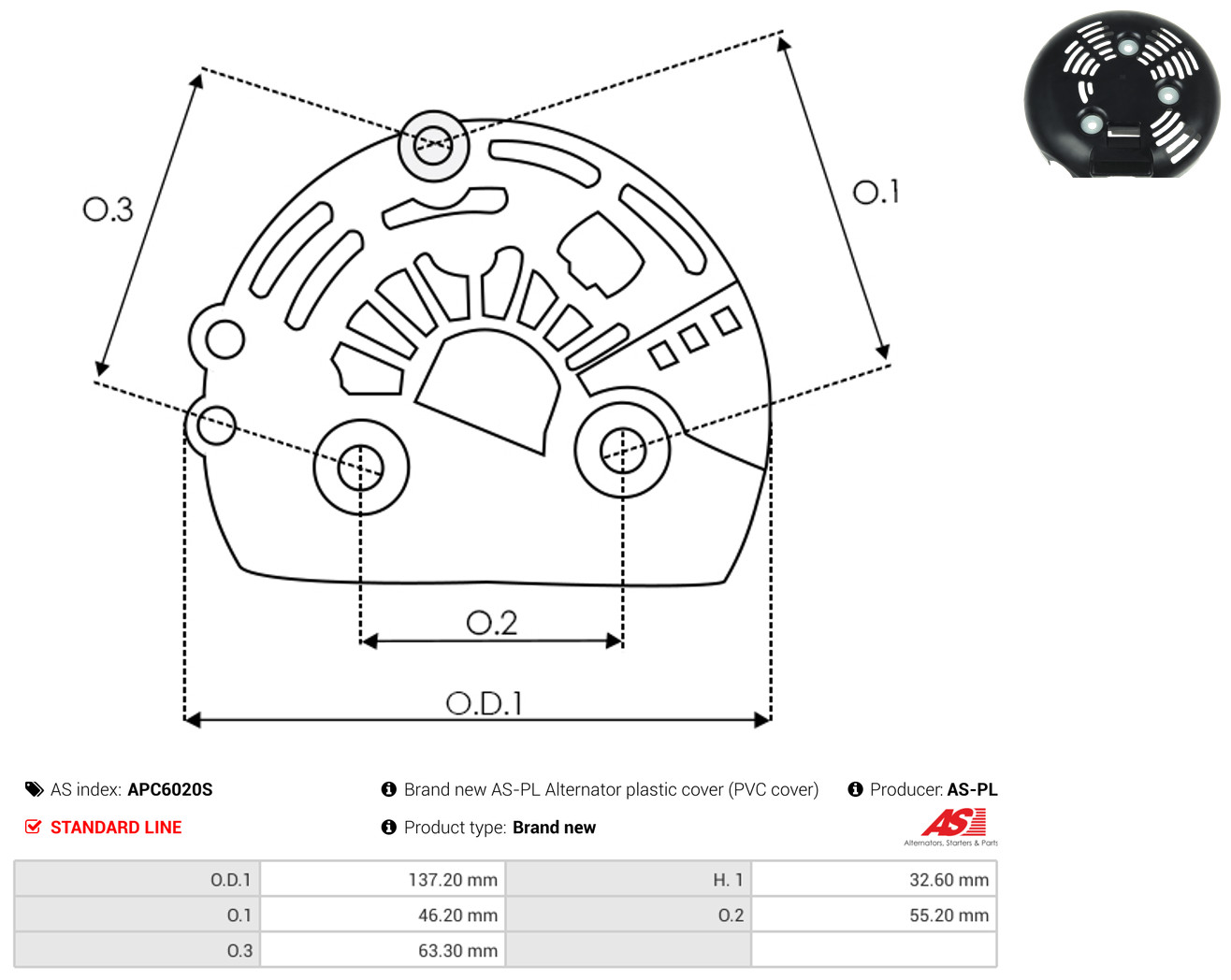 AS-PL apc6020s