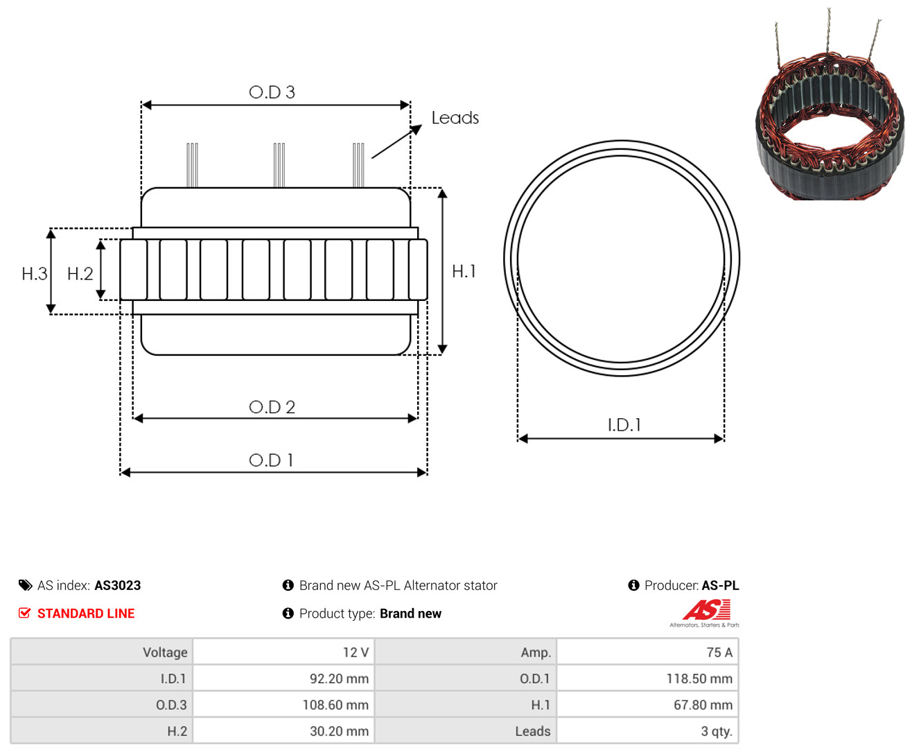 AS-PL as3023
