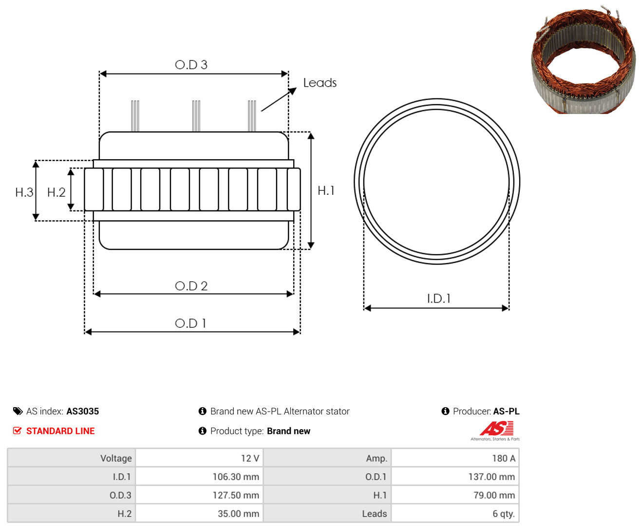 AS-PL as3035