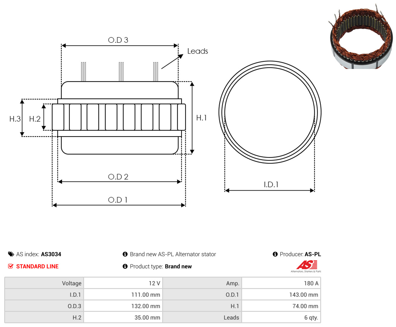 AS-PL as3034