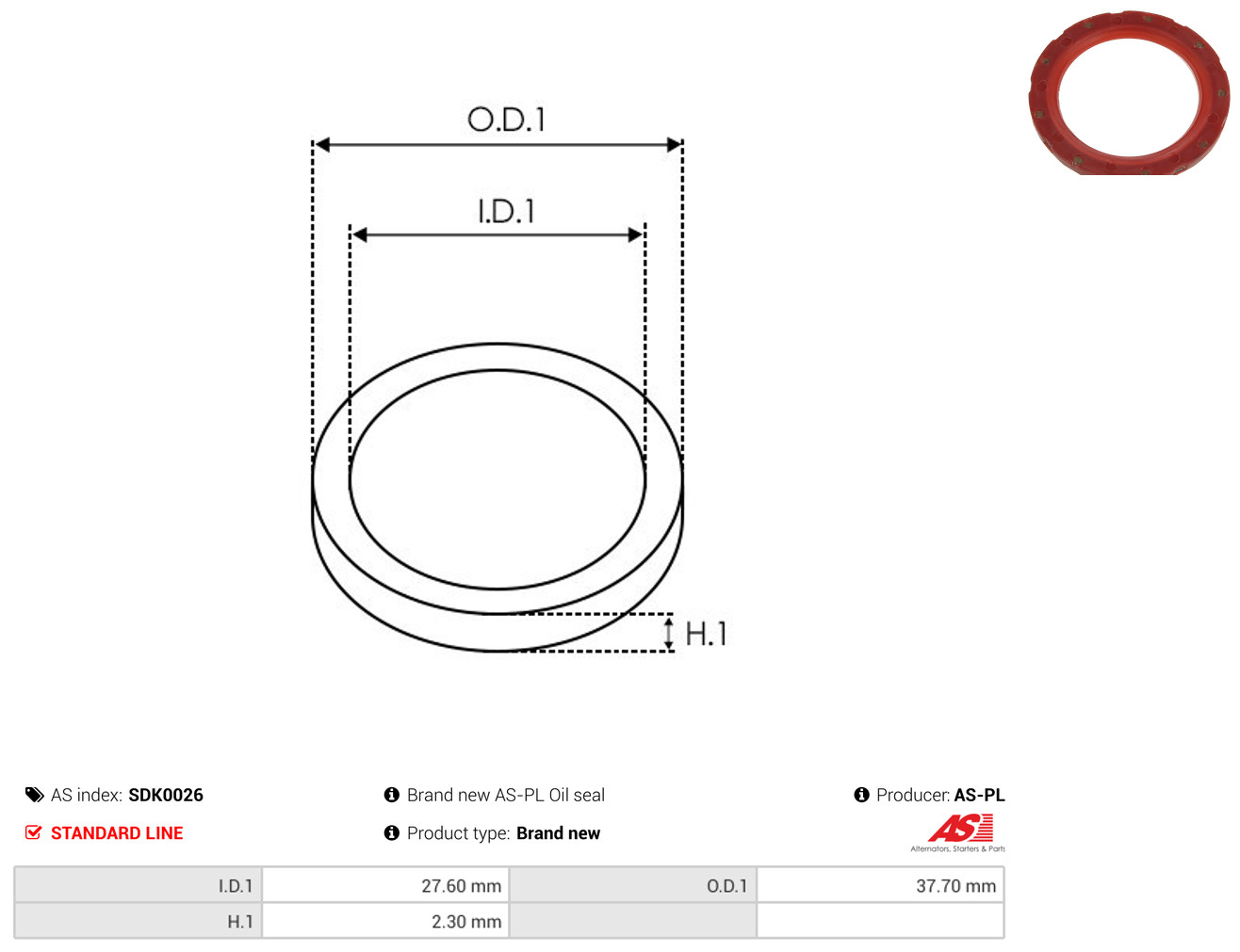 AS-PL sdk0026 for VW