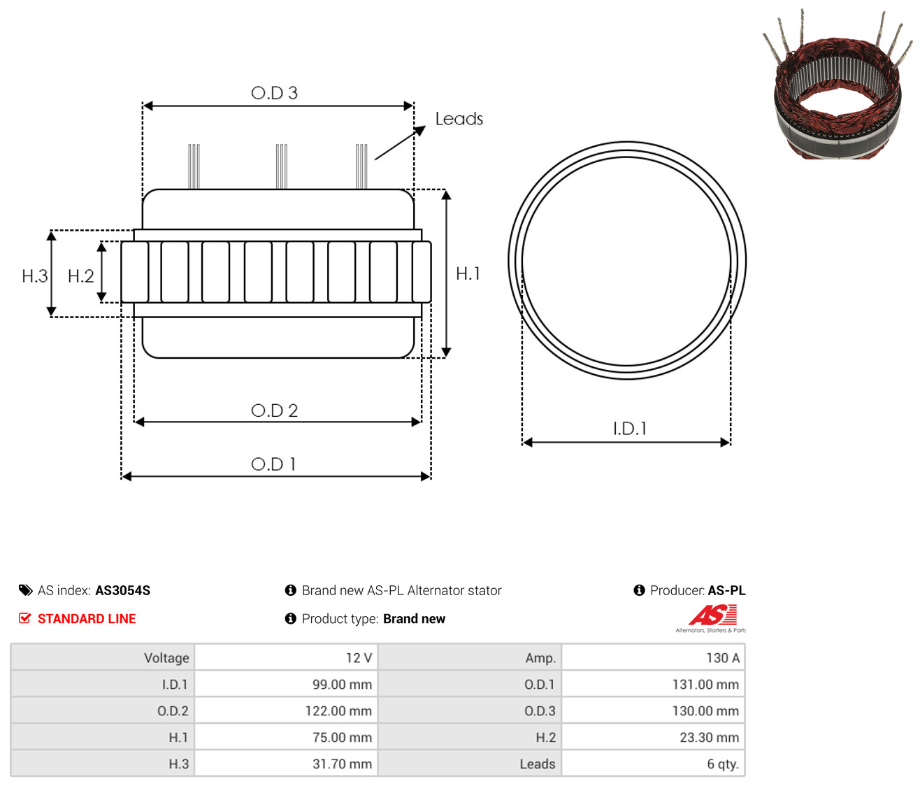 AS-PL as3054s