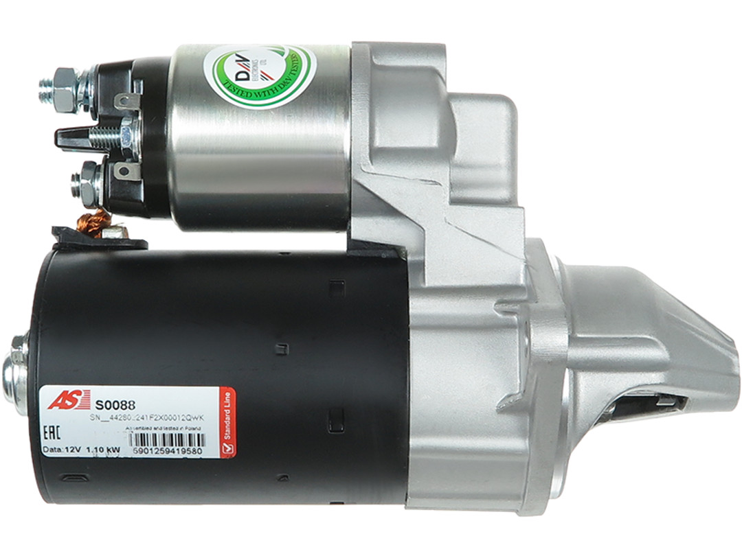AS-PL Starter s0088 for OPEL CHEVROLET FIAT DAEWOO GENERAL MOTORS