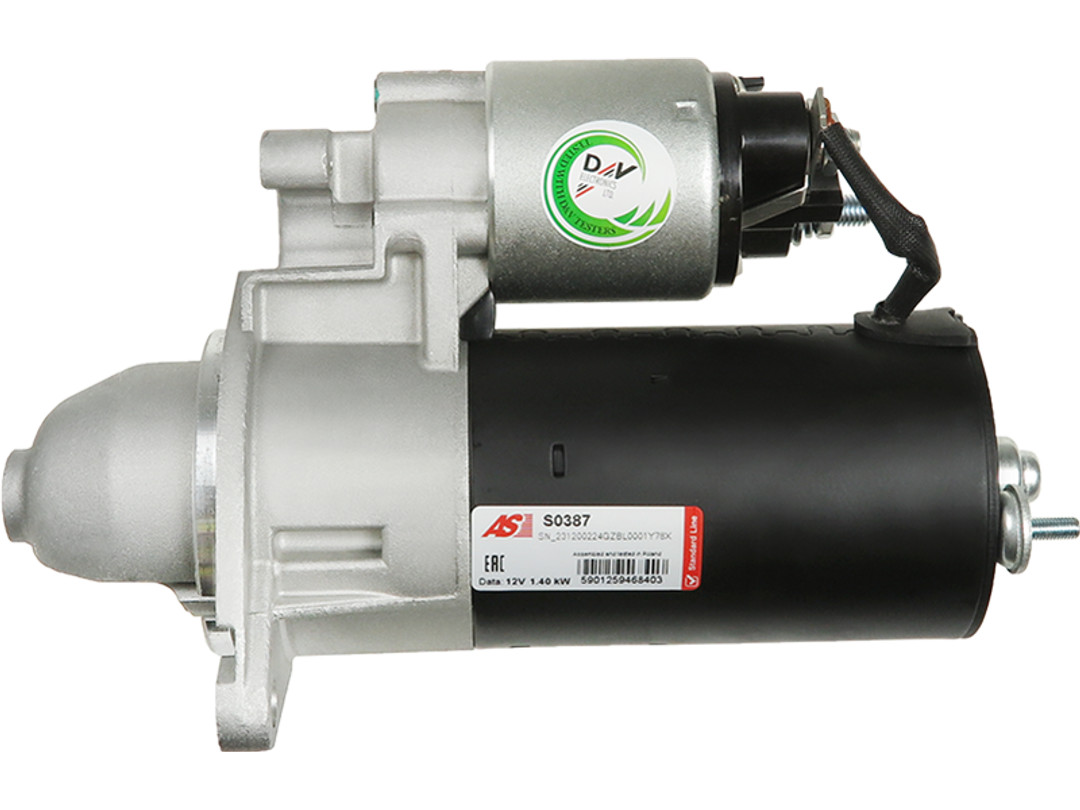 AS-PL Starter s0387 for OPEL SAAB
