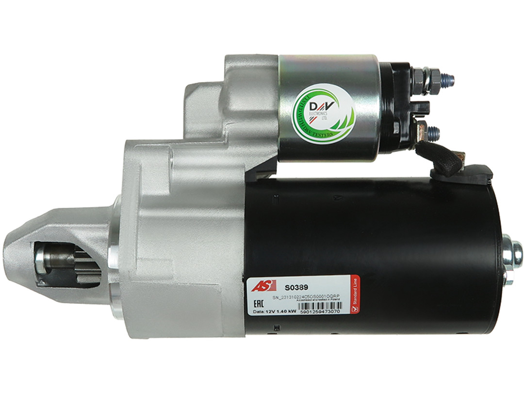 AS-PL Starter s0389 for MERCEDES-BENZ