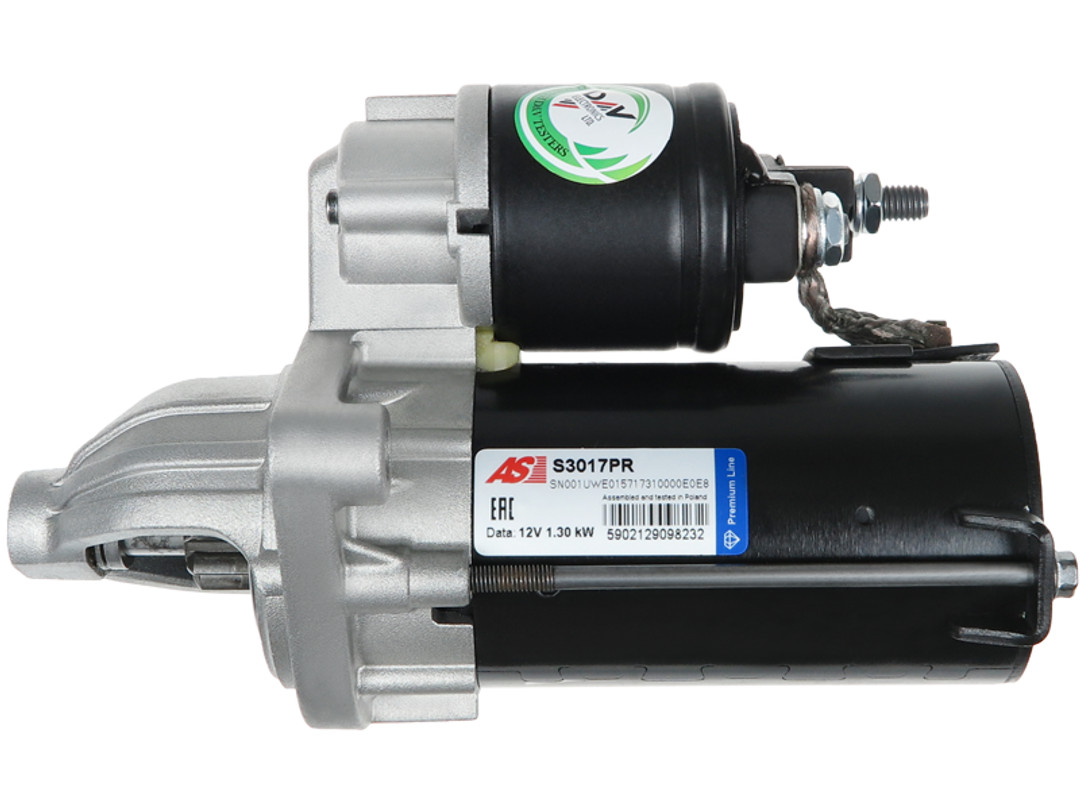 AS-PL Starter s3017pr for OPEL FORD FIAT PEUGEOT