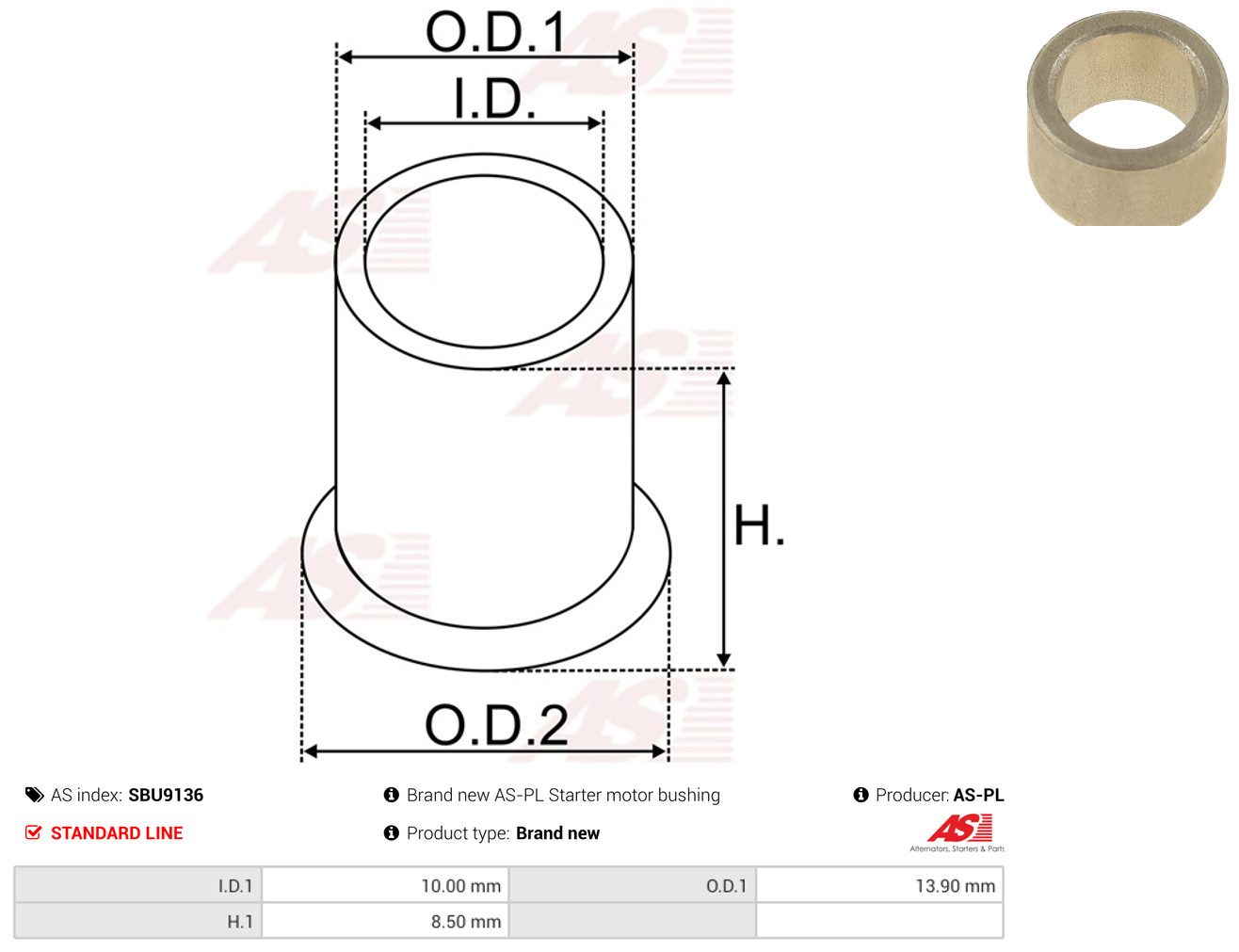 AS-PL sbu9136 for FORD