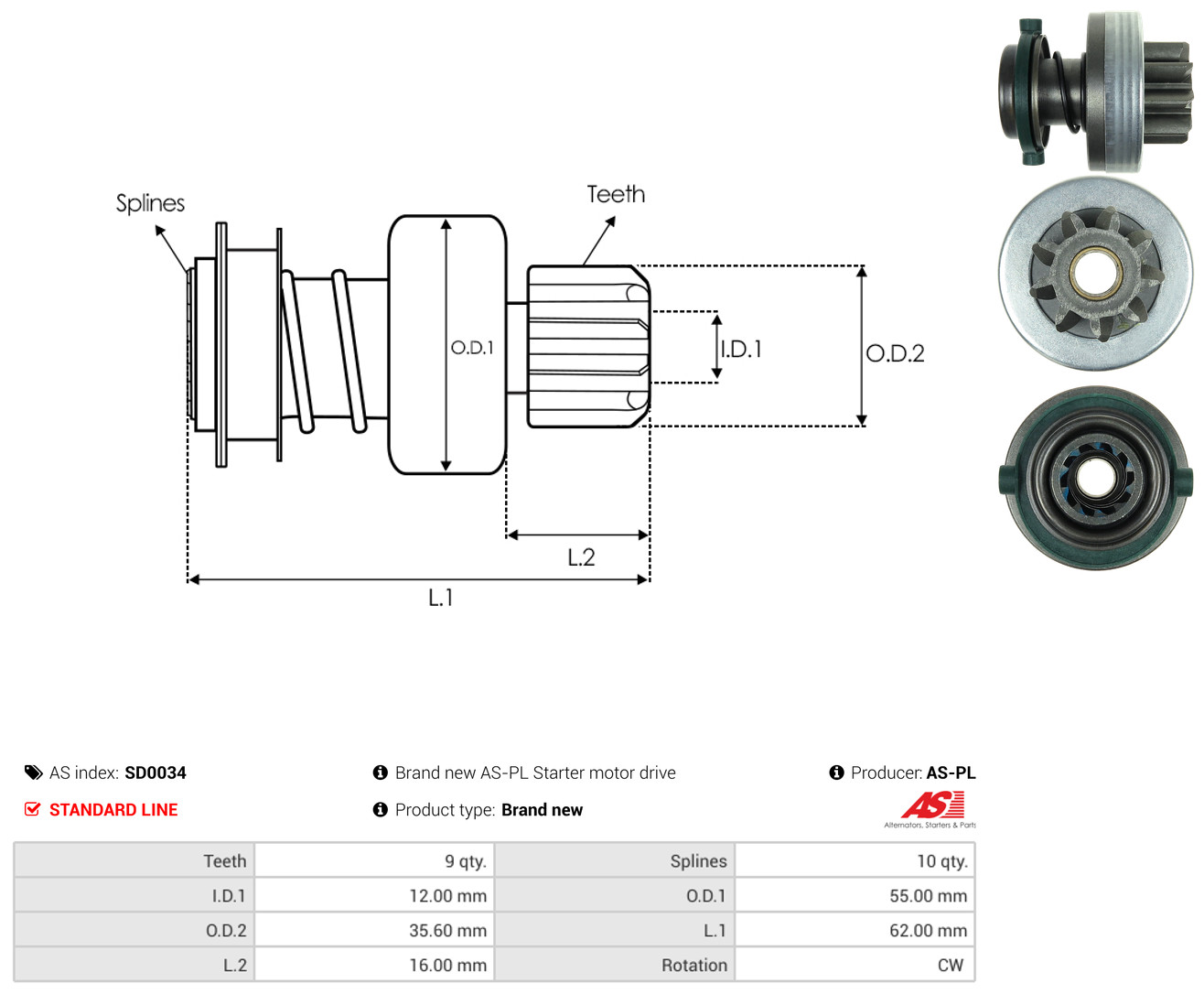 AS-PL sd0034 for FIAT IVECO