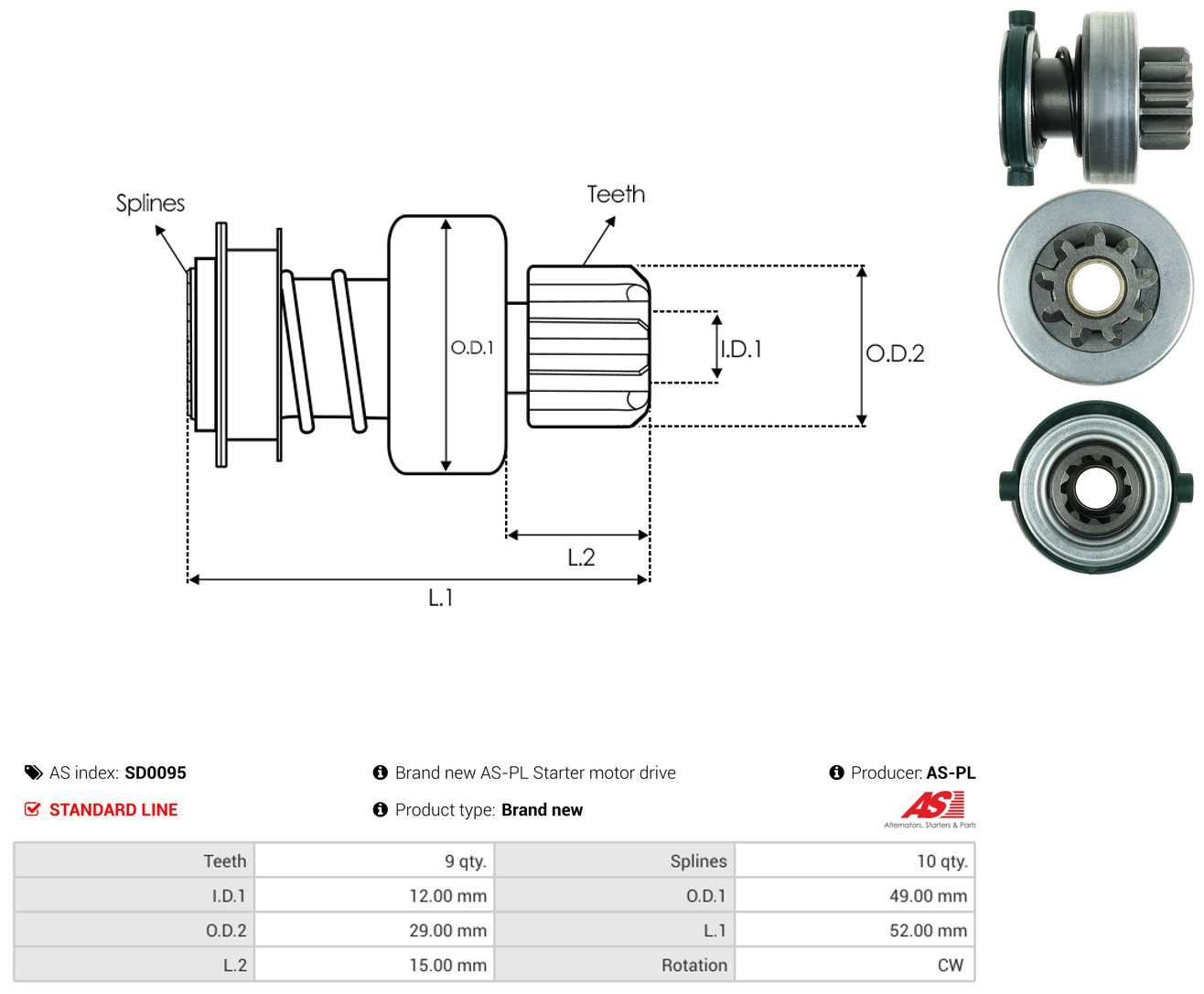 AS-PL sd0095 for FIAT