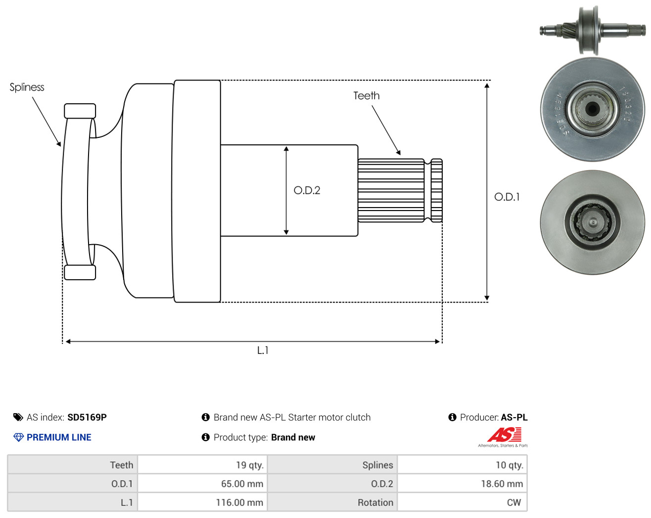 AS-PL sd5169p for HYUNDAI