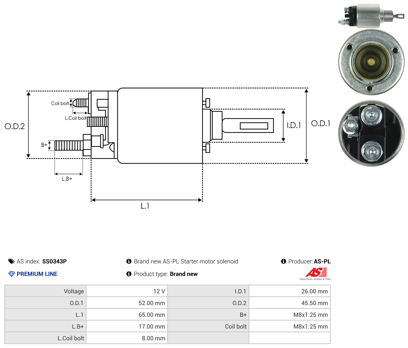 AS-PL ss0343p for IVECO